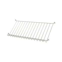 Tidningsförvaring-String tidskriftshylla tråd, beige