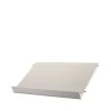 Tidningsförvaring-String tidskriftshylla trä, beige, 58x30 cm