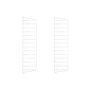 väggavel, Vit, 75x20 cm, 2-pack^String Online