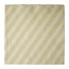 Servetter-DBKD Stripe pappersservett 33x33 cm 20-pack, Yellow