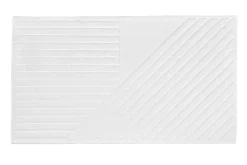 Stripes badrumsmatta 50x90 cm, Vit^NJRD Outlet