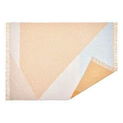 Bomullsplädar & Bomullsfiltar-NJRD Stripes bomullspläd, Gul