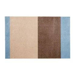 Stripes dörrmatta horisontell, Ivory-sand-blue, 60x90 cm^Tica copenhagen Clearance