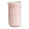 Mjölkkannor-Mateus Stripes kanna 30 cl, Ljusrosa