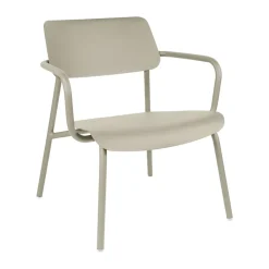 Loungemöbler·Loungefåtöljer & Utefåtöljer|Loungefåtöljer & Utefåtöljer-Fermob Studie loungestol, Clay grey