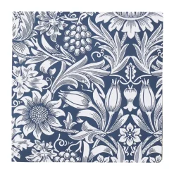 Servetter-Klippan Yllefabrik Sunflower servett 33x33 cm 20-pack, Dark denim