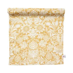 Tyger & Metervaror-Klippan Yllefabrik Sunflower tyg, Golden