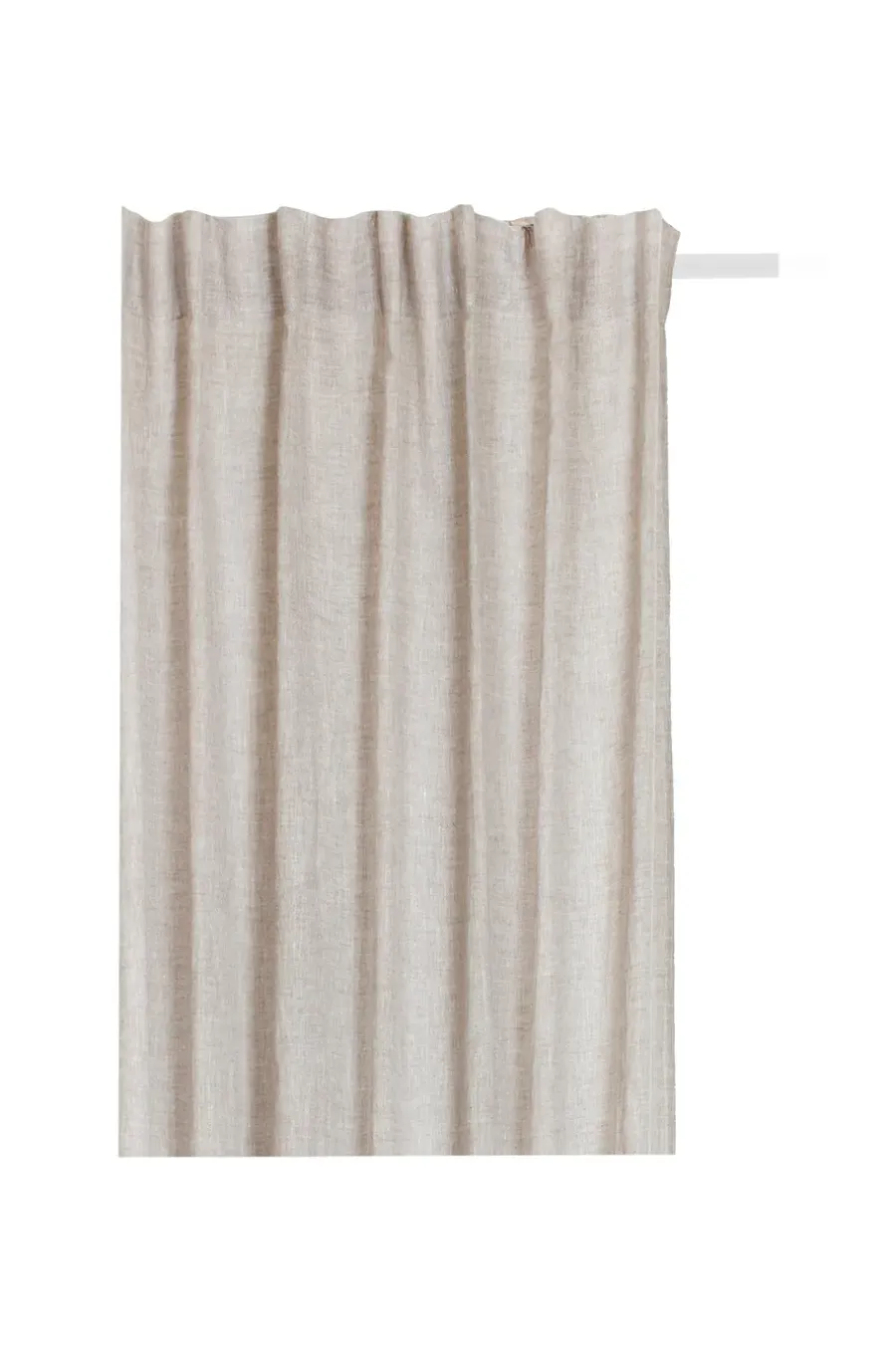 Sunshine gardin med veckband 140x250 cm, Oatmeal^Himla Sale