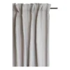 Gardinlängder-Himla Sunshine gardin med veckband 140x250 cm, Ash (grå)
