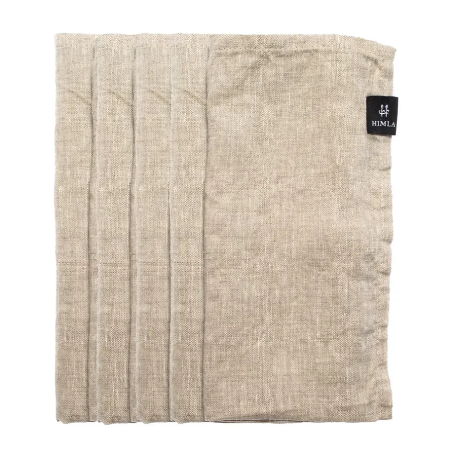 Tygservetter|Tygservetter-Himla Sunshine servett 4-pack, Oatmeal (natur)