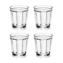 Glöggmuggar|Espressokoppar-Serax Surface espressoglas 10 cl, Klar