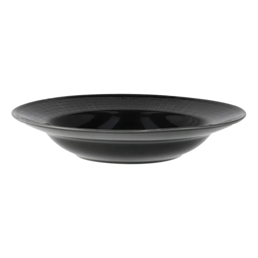 Swedish Grace djup tallrik Ø25 cm, sten (mörkgrå)^Rörstrand Online