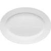 Swedish Grace fat oval 29x40 cm, Snö (vit)^Rörstrand Outlet