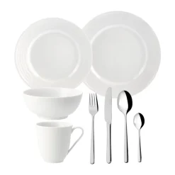 Serviser & Startset-Rörstrand Swedish Grace tallrik Ø27 cm, snö (vit)