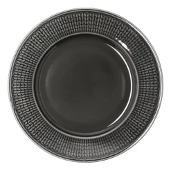 Swedish Grace tallrik Ø21 cm, sten (mörkgrå)^Rörstrand Hot