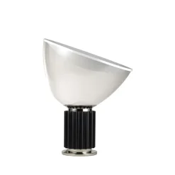 Taccia Small bordslampa LED 48,5 cm, Svart-glaskupa^Flos New