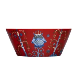 Frukostskålar-Iittala Taika skål 30 cl, röd