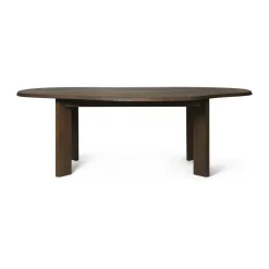 Matbord-Ferm Living Tarn matbord 118,5x220 cm, Dark Stained Beech