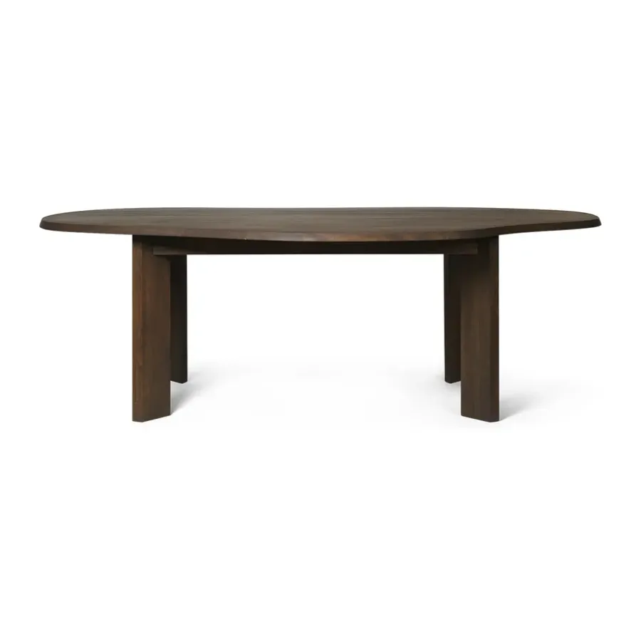 Matbord-Ferm Living Tarn matbord 118,5x220 cm, Dark Stained Beech