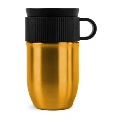 Termosmuggar-Sagaform Ted bilmugg termosmugg 28 cm, Guld