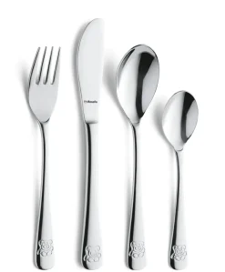 Barnbestick|Barnserviser-Amefa Teddy barnbestick 4 delar, Rostfritt stål