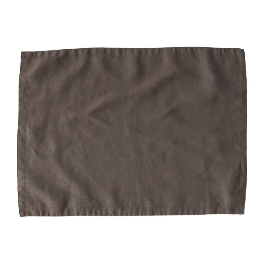 bordstablett linne 35x50 cm, Taupe^Tell Me More Clearance