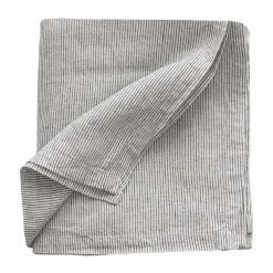Dukar|Dukar-Tell Me More linneduk 145x145 cm, Pinstripe