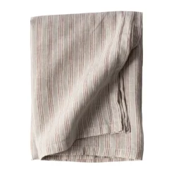 Dukar|Dukar-Tell Me More linneduk 145x270 cm, Hazelnut stripe