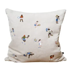 Tennis kuddfodral 48x48cm, Nature^Fine Little Day