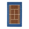 Tennis matta, Caramel-Optic blue, 88x150 cm^OYOY Outlet