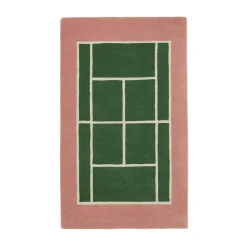Tennis matta, Green-rose, 88x150 cm^OYOY Outlet