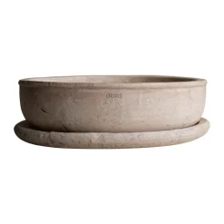 Trädgårdsdetaljer & Tillbehör|Trädgårdsdetaljer & Tillbehör·Utekrukor-DBKD Terra bowl kruka, Sand, Ø30x10,5 cm