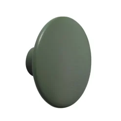 The Dots klädkrok dusty green, Ø13 cm^Muuto