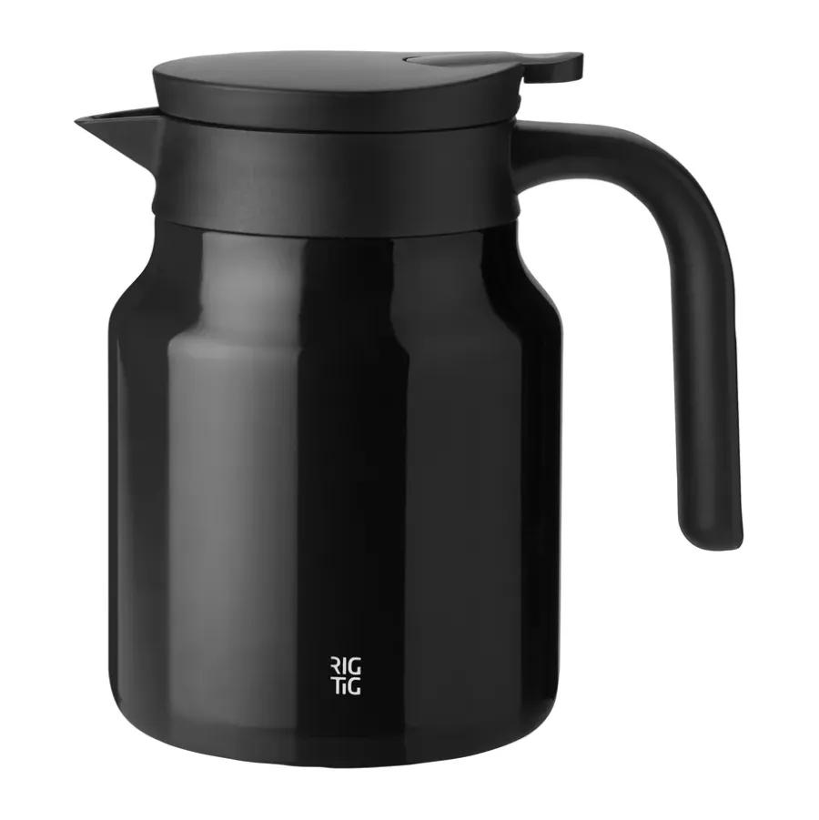 Termosar-RIG-TIG THERM-IT termoskanna, Black, 0,9 L