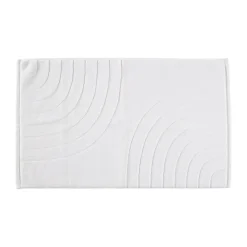 Badrumsmattor-Zone Denmark Time badrumsmatta 50x80 cm, White