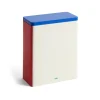 Boxar & Askar-HAY Tin Container förvaringsburk x-large, Off white-blue-red