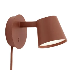Sänglampor|Vägglampor-Muuto Tip vägglampa, Copper brown