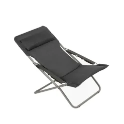 Sittmöbler·Solstolar & Solsängar|Solstolar & Solsängar-Lafuma Transabed BeComfort solstol, Becomfort dark grey