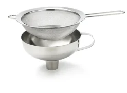 Durkslag, Silar & Trattar-ISi Tratt med sil, Rostfritt stål