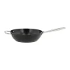 Travo wokpanna keramisk non-stick 28 cm, Svart-aluminium^Pillivuyt