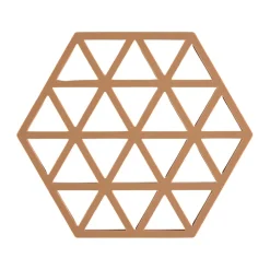 Grytunderlägg-Zone Denmark Triangle grytunderlägg, Light Terracotta