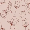 Tulipa servetter 33x33 cm 18-pack, Blush^Cooee Design Online
