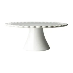 Tårtfat & Kakfat-PotteryJo Tulipa tårtfat Ø30 cm, White