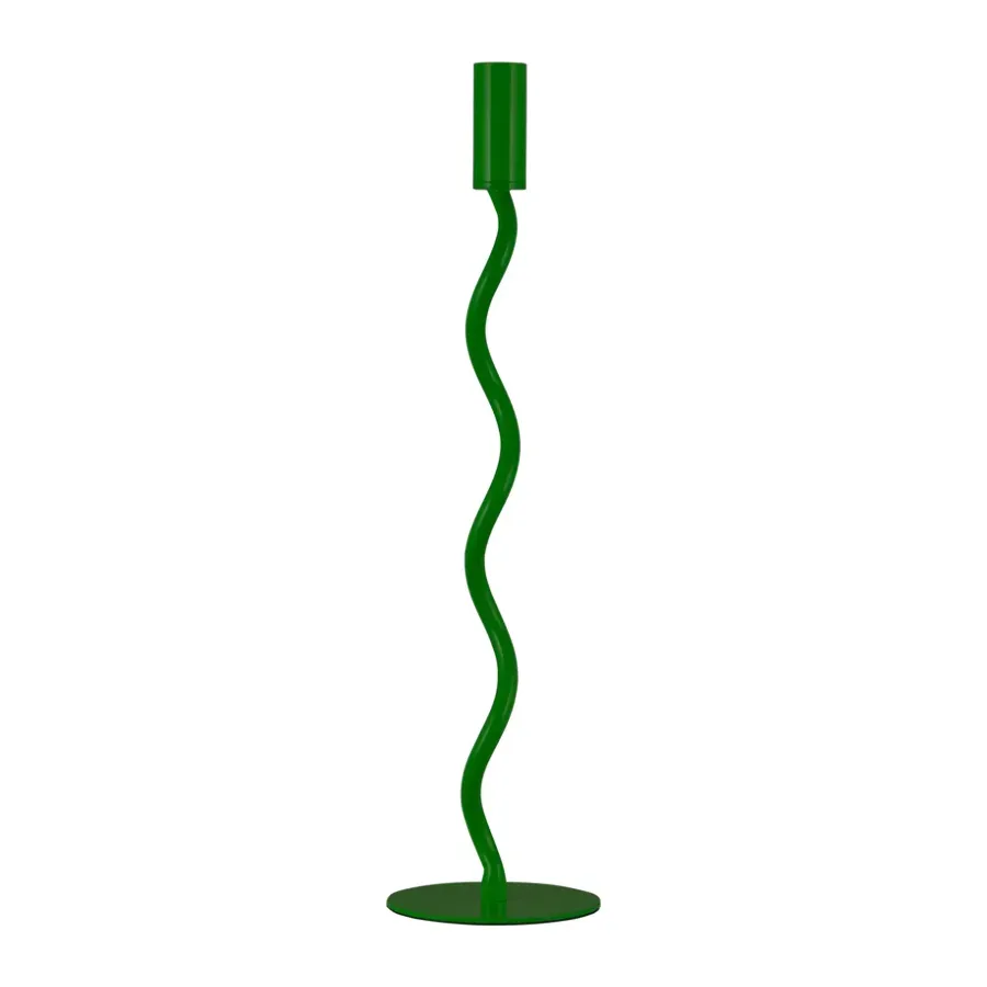 Lampfötter-Globen Lighting Twist 50 bordslampfot, Grön