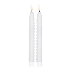 Twisted LED-ljus 25 cm 2-pack, Vit^Scandi Essentials