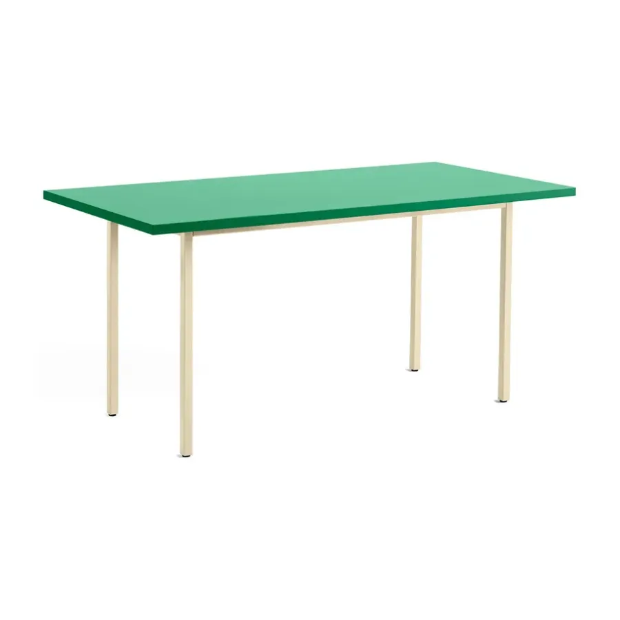 Matbord-HAY Two-Colour matbord 82x160 cm, Ivory-green mint
