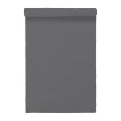 Löpare|Löpare-Linum Uni löpare 45x150 cm, Granitgrå