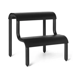 Barnstolar|Barnstolar-Ferm Living Up stegpall, Black