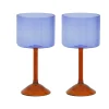 Cocktailglas|Drinkglas-URBAN NATURE CULTURE gåvoset gin-tonicglas 2-pack, Blue