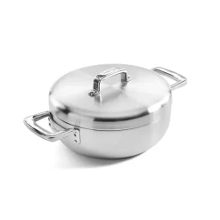 Traktörpannor & Sauteuser-Samuel Groves Urban serveringspanna med lock, Ø24 cm